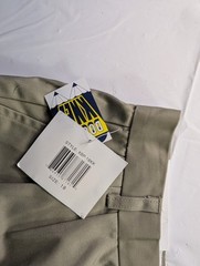 Authentic School Uniform Size 18 Khaki Pants Pleated With Tags