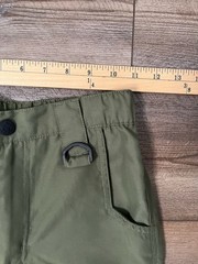 Boy Scouts Of America Boys YS Olive Green Uniform Cargo Convertible