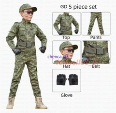 Children’s Spring Autumn Camouflage Suit Special Forces Tactic Training Uniform