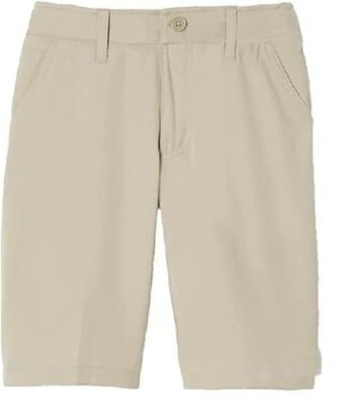 French Toast Youth Boys Performance Uniform Shorts in Khaki 8