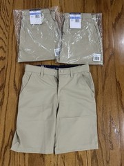 Boys French Toast School Khaki Uniform Shorts Size 12