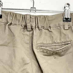 AUSTIN CLOTHING Boys Uniform Shorts Khaki Elastic Waistband Pockets Size 8S