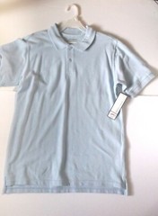 George School Uniform Boys Short Sleeve Performance Polo Shirt Size XL 14-16