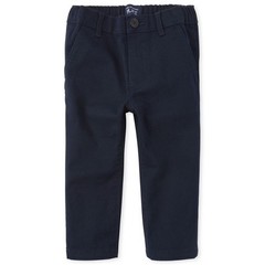 The Children’s Place Boys Chino Pants Navy Straight Fit Uniform 12-18 Months