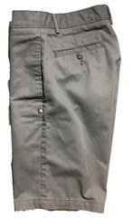 DENNIS UNIFORM Young Boys Size 29 Grey Shorts School Uniform Style 040720