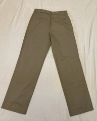 3 Pair Izod 30×32 Khaki/chino Flat Front Pants. School Uniform. One Spot See Pic