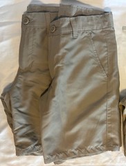 Lot Of 4 Nautica & Place Boys School Uniform Khaki Shorts Size 8 Preppy