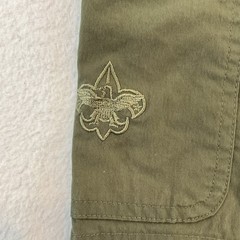 Boy Scouts Of American Youth Uniform Shorts Boys Youth 8 Green Cargo Pockets