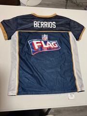 Los Angeles Rams Jersey Youth Size M Berrios Flag Football Flag NFL