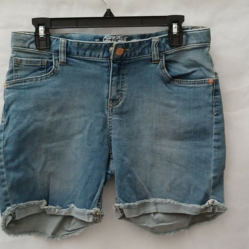 CAT & JACK BOYS Blue Jeans SHORT Super Stretch SZ XXL (18)