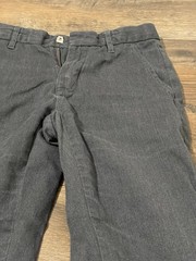 Gap kids gray stretch waist uniform pants size 10