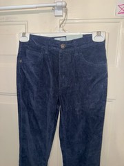 NEW Class Club Youth Size 10 Navy Blue Corduroy School Uniform Pants (Mizz)