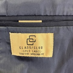 Dillards Class Club Boys Two Button Blazer Size 10 Navy Blue Classic