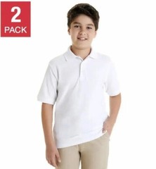French Toast Youth Polo School Uniform 2-pack