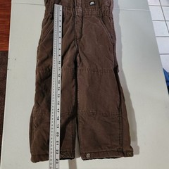 Berne Workwear 4T Brown Canvas Insulated Kids Overalls
