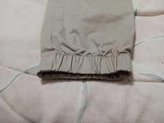 UNDER ARMOUR Boys youth 14 Beige Pants Button/zip Uniform Zip Side Pocket 27″ In