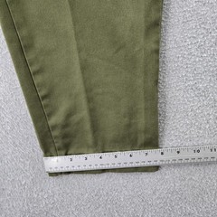 Boy Scouts Of America Boy Pants 10 Green Cargo Twill Uniform Button