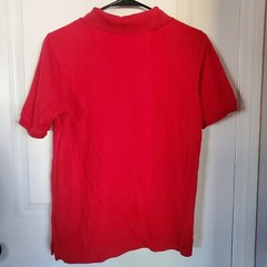 Boys French Toast Uniform Red Short Sleeved Shirt Size XL 14/16