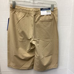 Nautica Boy’s School Uniform Shorts 261 Med Khaki NUFCC46F Size 14 Reg New