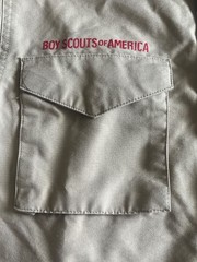 Scouts BSA Uniform Shirt Short Sleeve – Youth Size Medium Used