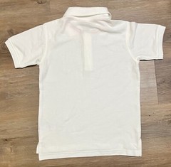 Lot of 2 Boys French Toast White Uniform Short Sleeve Polo Shirts Size 6/7
