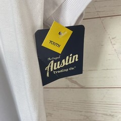 Austin Trading Co Boys School Uniform Polo Shirt Sz 2XL 18/20 White Short Sleeve