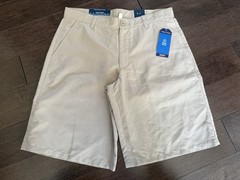 Nautical – Boys Khaki School Uniform Shorts – Size 18 Regular