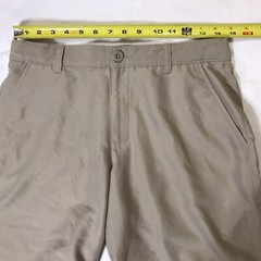 Nautica School Uniform Boys Size 18 Beige Adjustable Waist