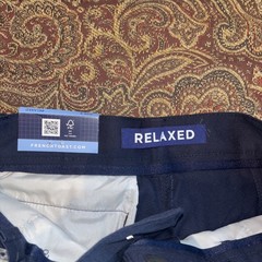 New Tags Boys French Toast School Uniform Pants Size 8 Navy Adjustable Waist
