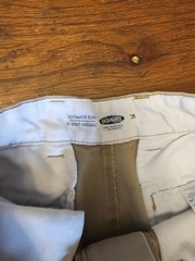 Lot Of 5 School Uniform Navy Khaki Shorts (Dockers, George, Old Navy, )
