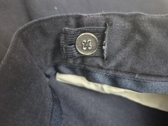 Boys Uniform Pants Navy Lot Of 2 Size 14 Straight French Toast