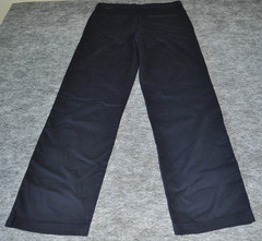 Boys Navy Blue Uniform Pants Size 18 Straight Leg School EUC