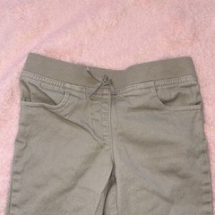 Chaps Kids Unisex Size 6X Tan Khaki School Uniform Cargo Shorts