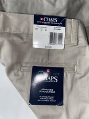 Boys Chaps School Uniform Pants 12 Husky