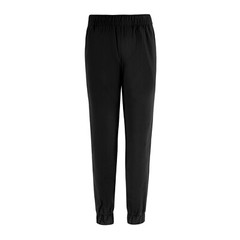 BOYS ATHLETIC-INSPIRED UNIFORM TWILL JOGGER PANTS PULL UP WITH DRAWSTRING