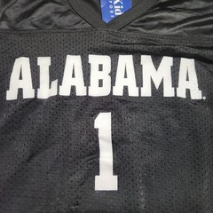 Kids Sports Alabama 1 Football Jersey Youth M 10-12 Black Polyester Pakistan 139