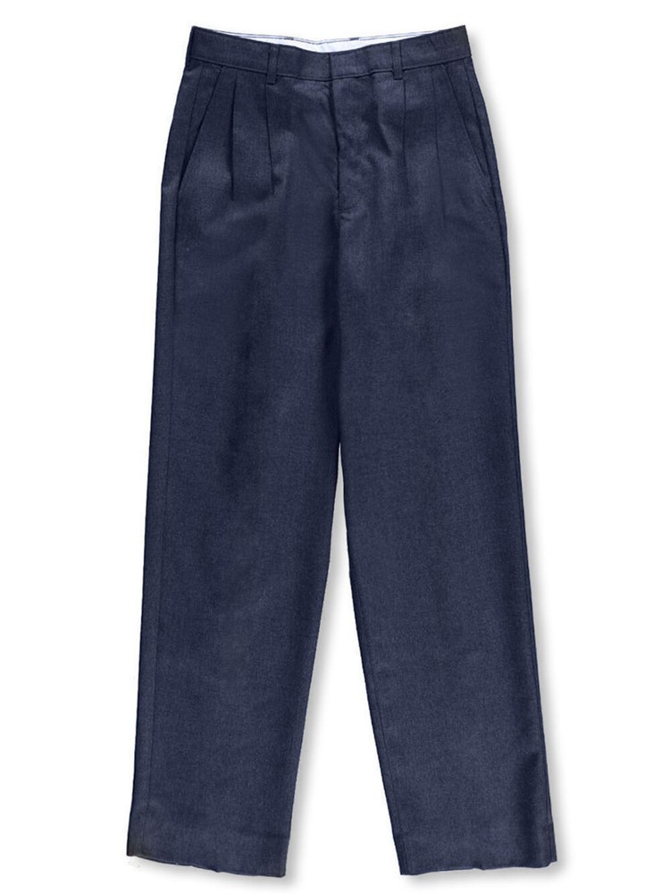 Rifle “Flannel” Pleated Pants (Prep Sizes 28″ – 32″) – navy, 29w x 31l