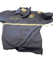 Boy Scouts of America Kids Navy Blue Official Uniform Shirt Size Medium