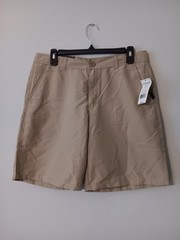 Chaps Boys 16 Husky Performance Engineering Khaki Schoolwear Approved Shorts NWT