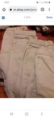Boys School Uniform Shorts – Dickies Brand – khaki size 14 with adjustable waist