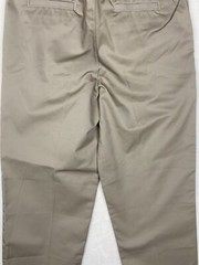 Lands End Uniform Pants Boy Plus 20 Pull On Khaki Pleated School wear Oeko-Tex