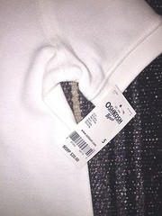 NWT OshKosh B’gosh White Short Sleeve Polo School Uniform T-shirt Size 5
