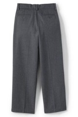 Lands’ End School Uniform Boys Dress Pants Gray 20 NWOT (379)