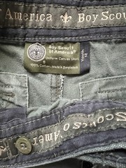 Boy Scouts BSA Youth 12 Uniform Green Short Pant