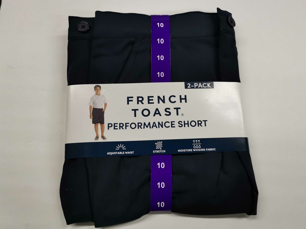 Boys french toast two performance short, size 10 – color: NAVY – 1402668