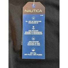 Nautica Boys School Uniform Performance Polo Shirt Navy Blue L 14/16 N881605E
