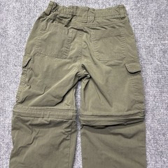 Boy Scouts Of America Cargo Pants Youth 8 Green Switchback Convertible Unhemmed