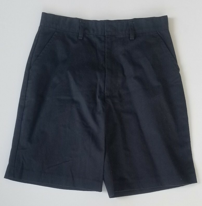 School Uniform Shorts Boy’s Sz 14 Adjustable Waistband 65% Polyester 35% Cotton