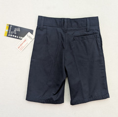 French Toast Boy’s School Uniform Shorts Size 6 Navy Blue Chino NEW