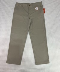 Wonder Nation School Uniform Chino Pants Boys Khaki Stretch Husky Size 10 🆕